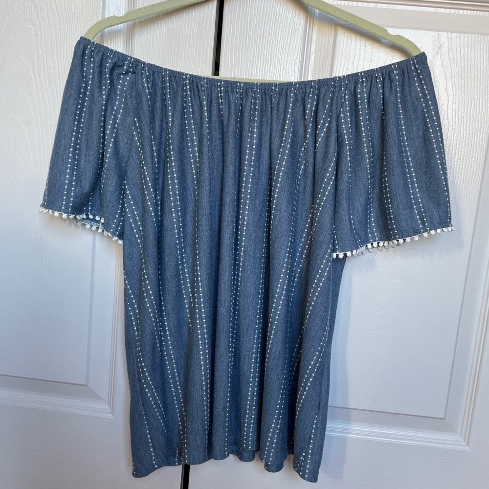 Off the Shoulder Flowy Top